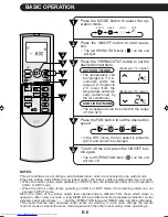 Предварительный просмотр 10 страницы Sharp AY-XPM12FR Operation Manual