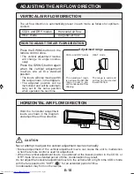 Предварительный просмотр 12 страницы Sharp AY-XPM12FR Operation Manual