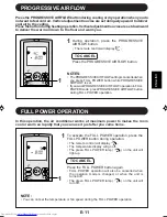 Предварительный просмотр 13 страницы Sharp AY-XPM12FR Operation Manual