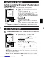 Предварительный просмотр 15 страницы Sharp AY-XPM12FR Operation Manual