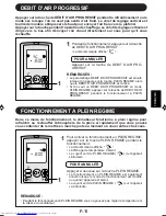 Предварительный просмотр 35 страницы Sharp AY-XPM12FR Operation Manual