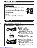 Предварительный просмотр 40 страницы Sharp AY-XPM12FR Operation Manual