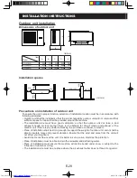 Preview for 30 page of Sharp AZ-18J Installation And Operation Manual