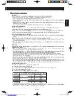 Preview for 33 page of Sharp AZ-18J Installation And Operation Manual