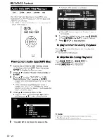 Preview for 31 page of Sharp BD-HO52U Operation Manual