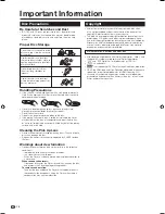 Preview for 12 page of Sharp BD-HP20X Operation Manual