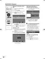 Preview for 30 page of Sharp BD-HP20X Operation Manual