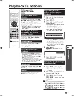 Preview for 31 page of Sharp BD-HP20X Operation Manual