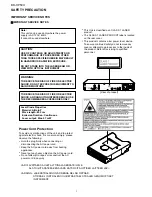 Предварительный просмотр 2 страницы Sharp BD-HP21H Service Manual