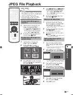 Preview for 33 page of Sharp BD-HP21X Operation Manual