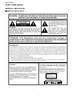 Preview for 2 page of Sharp BD-HP22SB Service Manual