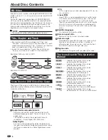 Preview for 10 page of Sharp BD HP22U - AQUOS Blu-Ray Disc Player Operation Manual