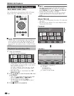 Preview for 30 page of Sharp BD-HP22X Operation Manual