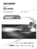 Sharp BD-HP50X Operation Manual preview