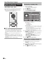 Preview for 32 page of Sharp BD-HP80U Operation Manual