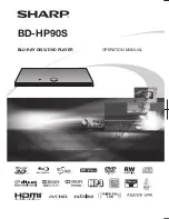 Sharp BD-HP90S Operation Manual preview