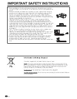 Preview for 5 page of Sharp BD-HP90S Operation Manual