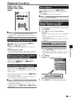 Preview for 31 page of Sharp BDHP210U - Blu-ray Disc Player Operation Manual