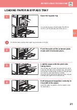 Preview for 21 page of Sharp BP-30C25 Quick Start Manual