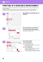 Preview for 36 page of Sharp BP-30C25 Quick Start Manual