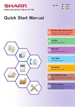 Sharp BP-30M28 Quick Start Manual preview