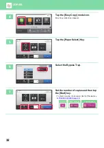 Preview for 32 page of Sharp BP-30M28 Quick Start Manual