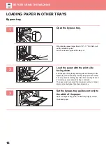 Preview for 16 page of Sharp BP-70M75 Quick Start Manual