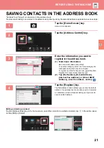 Preview for 21 page of Sharp BP-70M75 Quick Start Manual