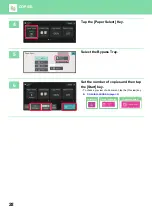 Preview for 28 page of Sharp BP-70M75 Quick Start Manual