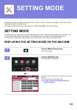 Preview for 43 page of Sharp BP-70M75 Quick Start Manual