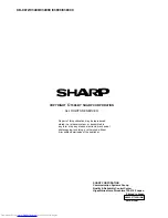 Preview for 64 page of Sharp C3400C Service Manual