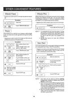 Preview for 18 page of Sharp Carousel II R-3A54 Operation Manual