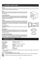 Preview for 20 page of Sharp Carousel II R-3A54 Operation Manual