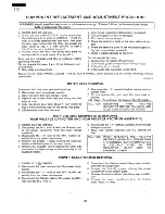 Preview for 22 page of Sharp Carousel II R-3A54 Service Manual