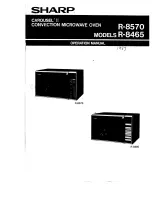 Sharp Carousel II R-8570 Operation Manual preview