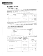 Preview for 15 page of Sharp Carousel II R-8570 Operation Manual