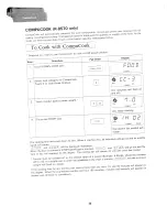 Preview for 39 page of Sharp Carousel II R-8570 Operation Manual