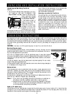 Preview for 6 page of Sharp Carousel R-120D Operation Manuals