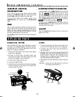 Preview for 27 page of Sharp Carousel R-1405, Carousel R-1406 Installation Instructions Manual