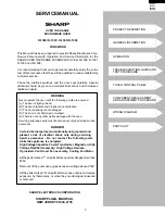 Preview for 5 page of Sharp Carousel R-1500 Service Manual