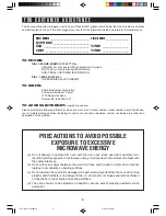 Preview for 2 page of Sharp Carousel R-1510 Installation Instructions Manual