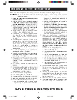 Preview for 5 page of Sharp Carousel R-1510 Installation Instructions Manual