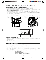 Preview for 14 page of Sharp Carousel R-1510 Installation Instructions Manual