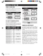 Preview for 21 page of Sharp Carousel R-1510 Installation Instructions Manual