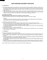 Preview for 4 page of Sharp Carousel R-1514 Supplemental Service Manual