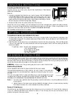 Preview for 6 page of Sharp Carousel R-1600 Operation Manual