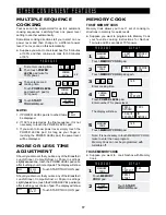 Preview for 19 page of Sharp Carousel R-1600 Operation Manual