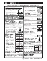 Preview for 68 page of Sharp Carousel R-1874 Operation Manual