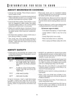 Preview for 8 page of Sharp Carousel R-203HW Operation Manual