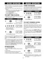 Preview for 11 page of Sharp Carousel R-203HW Operation Manual